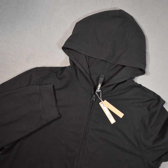 SKIMS Other - Skims Jersey Lounge Mens Zip Up Hoodie Black X-Large Soft Loungewear
